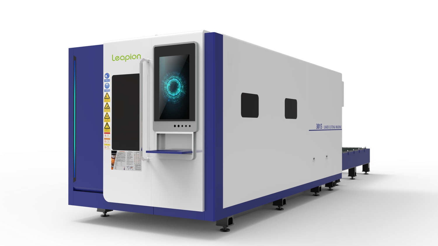 china high power enclosed fiber laser cutter factory
