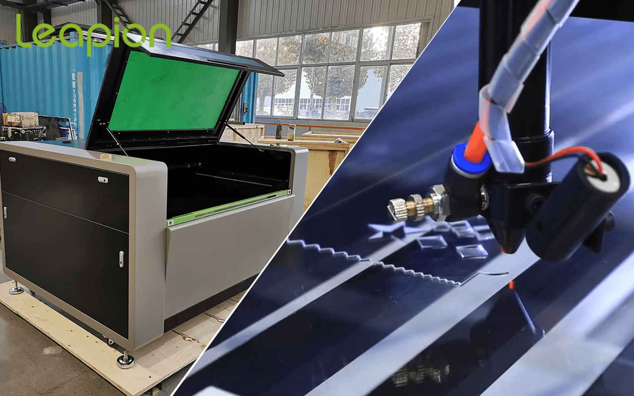 Fiber Co2 laser cutting machine