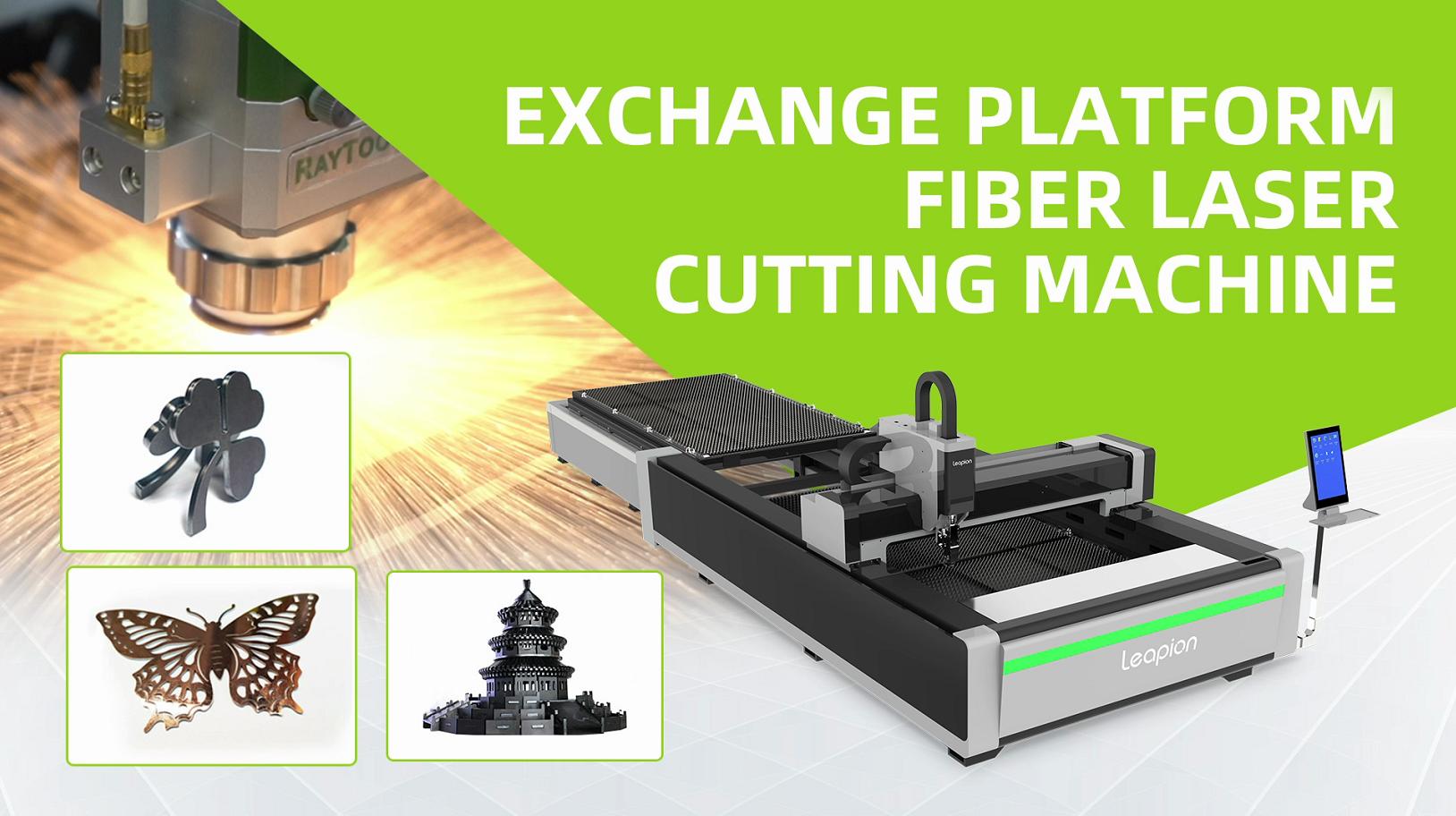 Leapion Exchange platform Fiber laser cutting machine