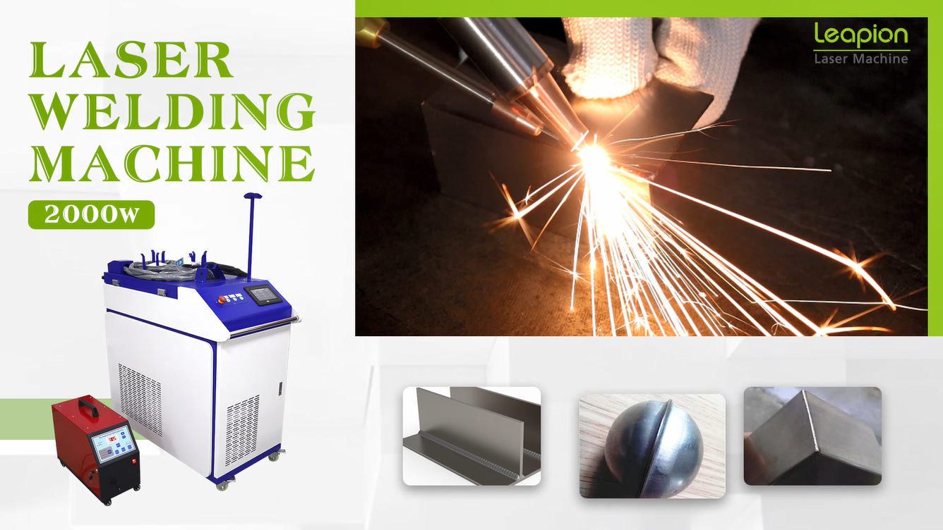 Leapion 2000w laser welding machine weld aluminum with profesional service team