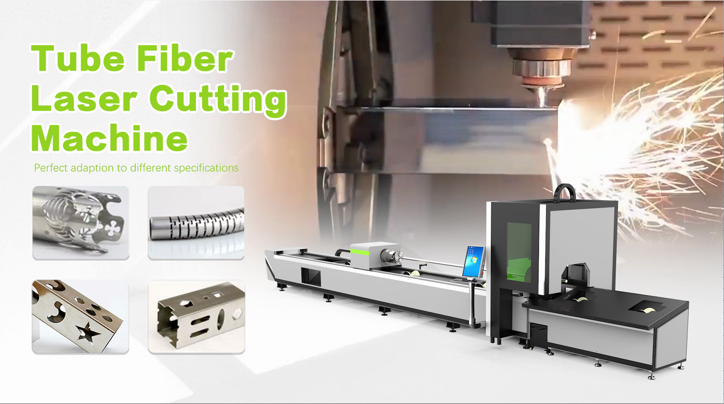 Leapion LF-T tube fiber laser cutting machine