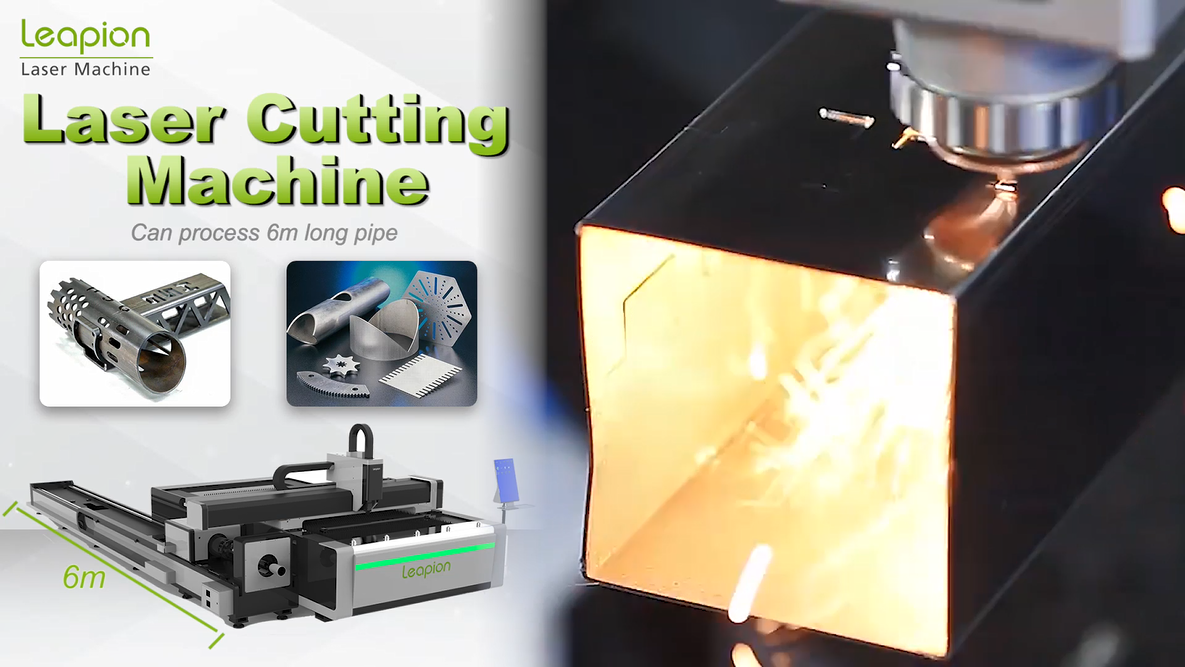 Leapion professional fiber laser cutting machine for tube