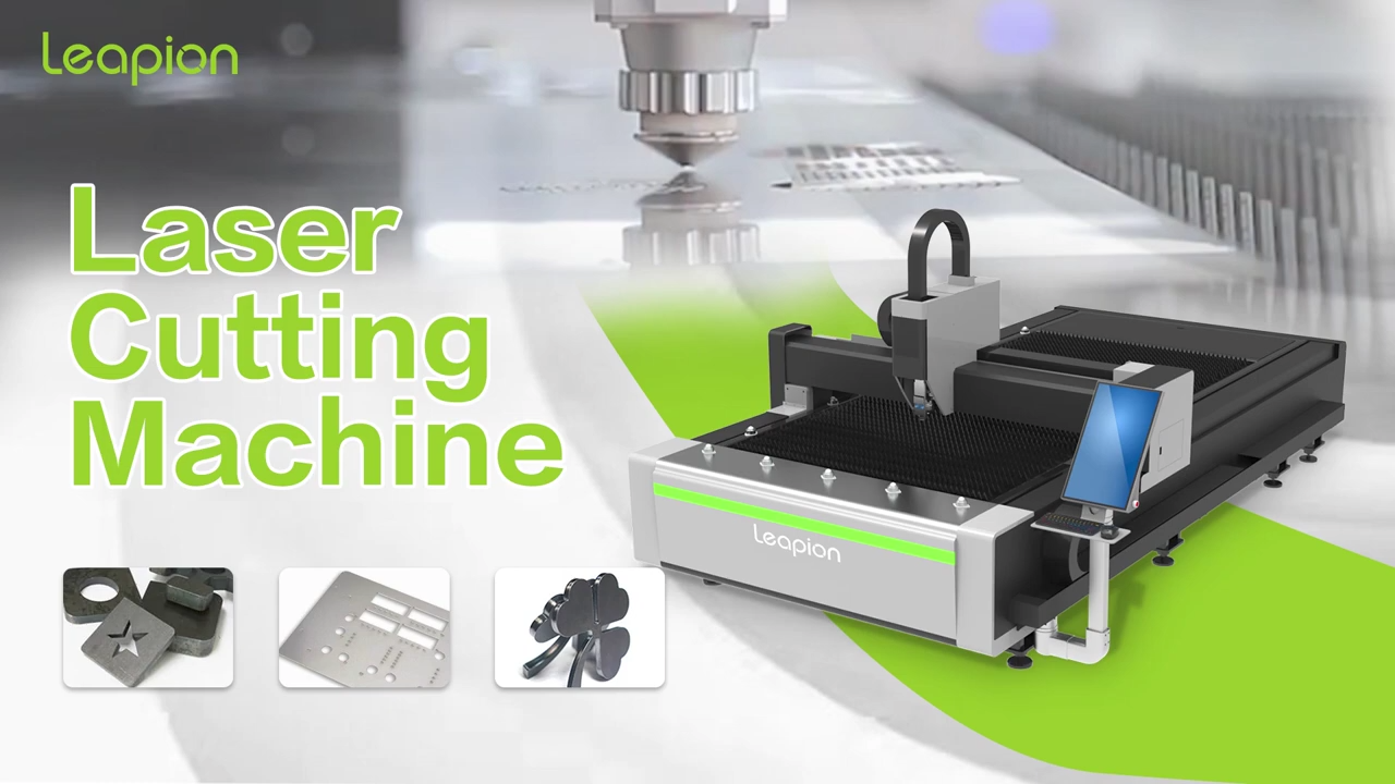 Leapion brand fiber laser cutting machine for metal