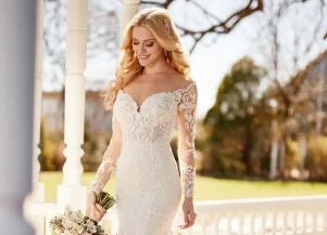 Laser cutting lace wedding dress, advertisement 521