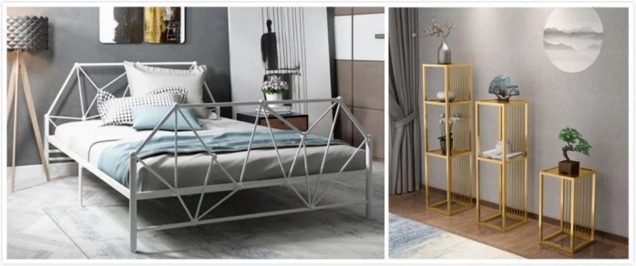 Laser cutting and metal furniture