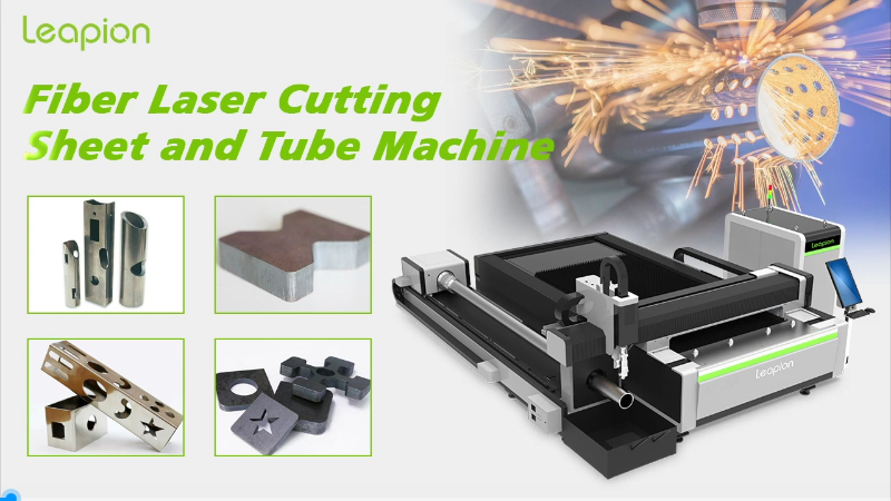LF-3015ST Fiber Laser Cutting Sheet and Tube Machine
