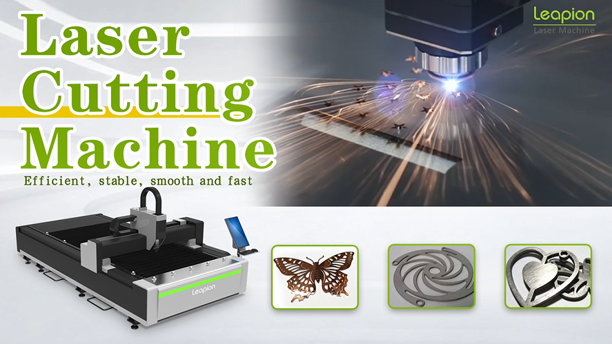 Leapion 2022 New Multifunctional CNC 1000w Laser Cutting Machine for Sheet Metal