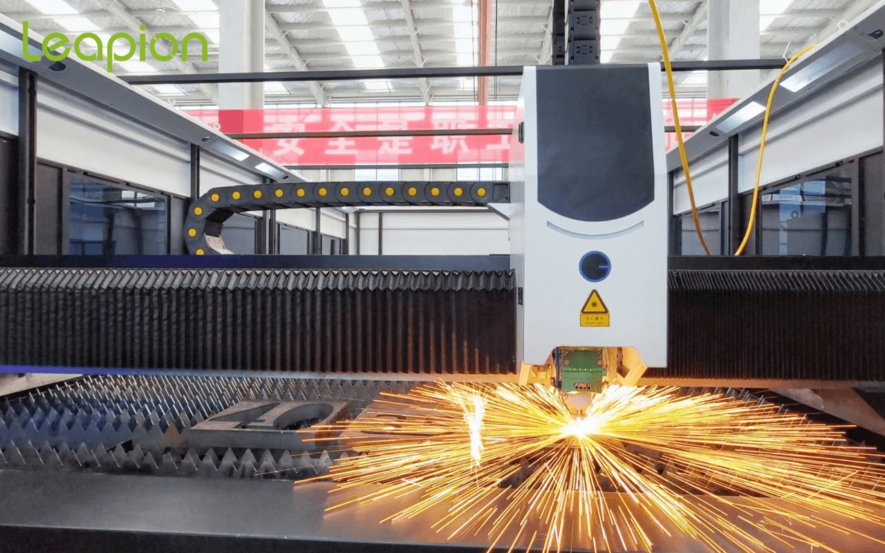 What should I do if the efficiency of the fiber laser cutting machine drops?