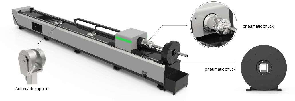 fiber pipe laser cutter